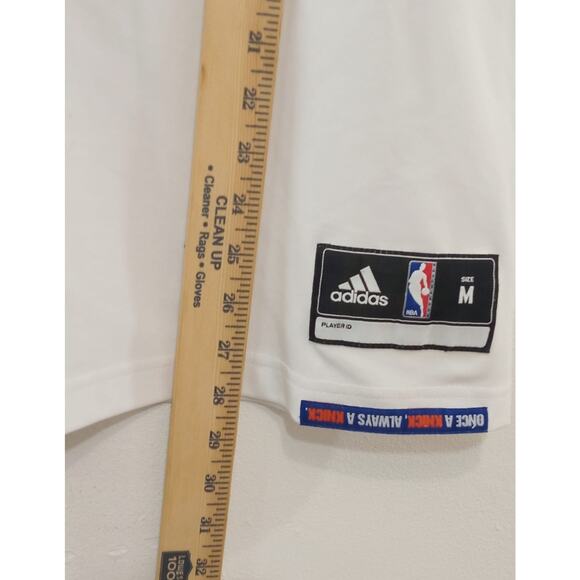 Adidas Jersey Shirt New York Knicks #6 Kristaps Porzingis NBA Basketball Size M - Picture 11 of 11